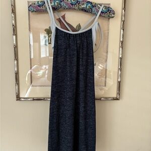 ATHLETICA. Strappy light and dark Gray Athletic top/dress 26 inches